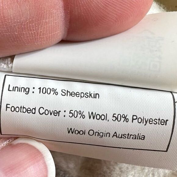 Merrell Encore Ice 4 Sheepskin Fur Lined Suede Slides Women’s Size 8W 8 WIDE - Picture 10 of 10